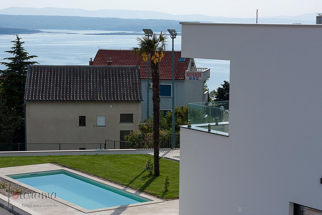 Villa Benić Crikvenica Esterno foto