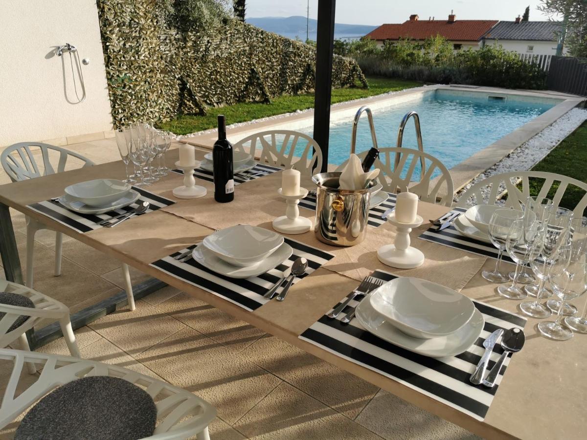 Villa Benić Crikvenica Esterno foto